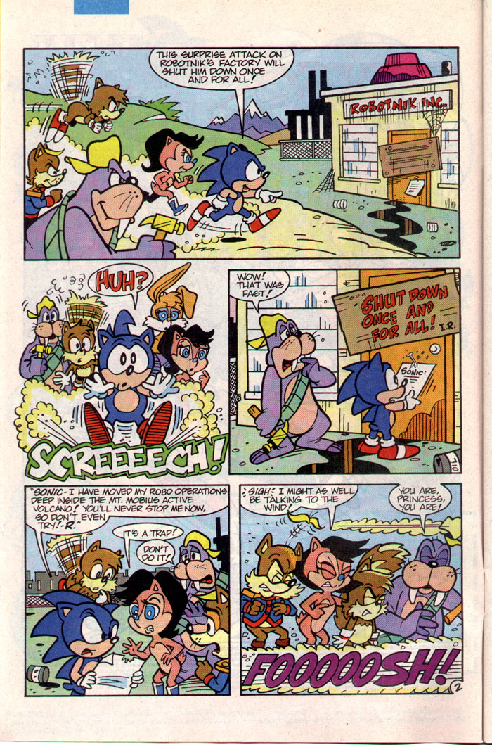 Sonic - Archie Adventure Series January 1994 Page 2
